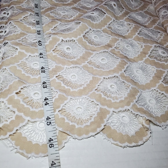 Aura Lace Midi Dress Sz S Sleeveless - Picture 11 of 12